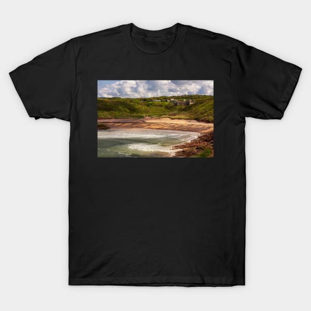 Manorbier, Pembrokeshire T-Shirt by dasantillo